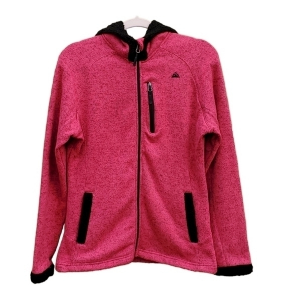 Snozu Performance Pink Zipup Outdoor Coat Jacket Women Hoodie‎ Size Medium